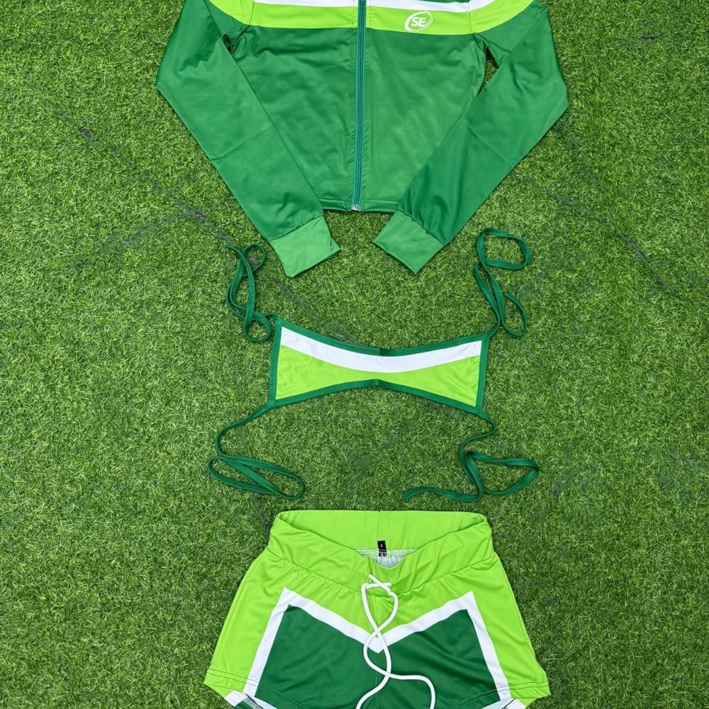 Green and Lime Athletic Set